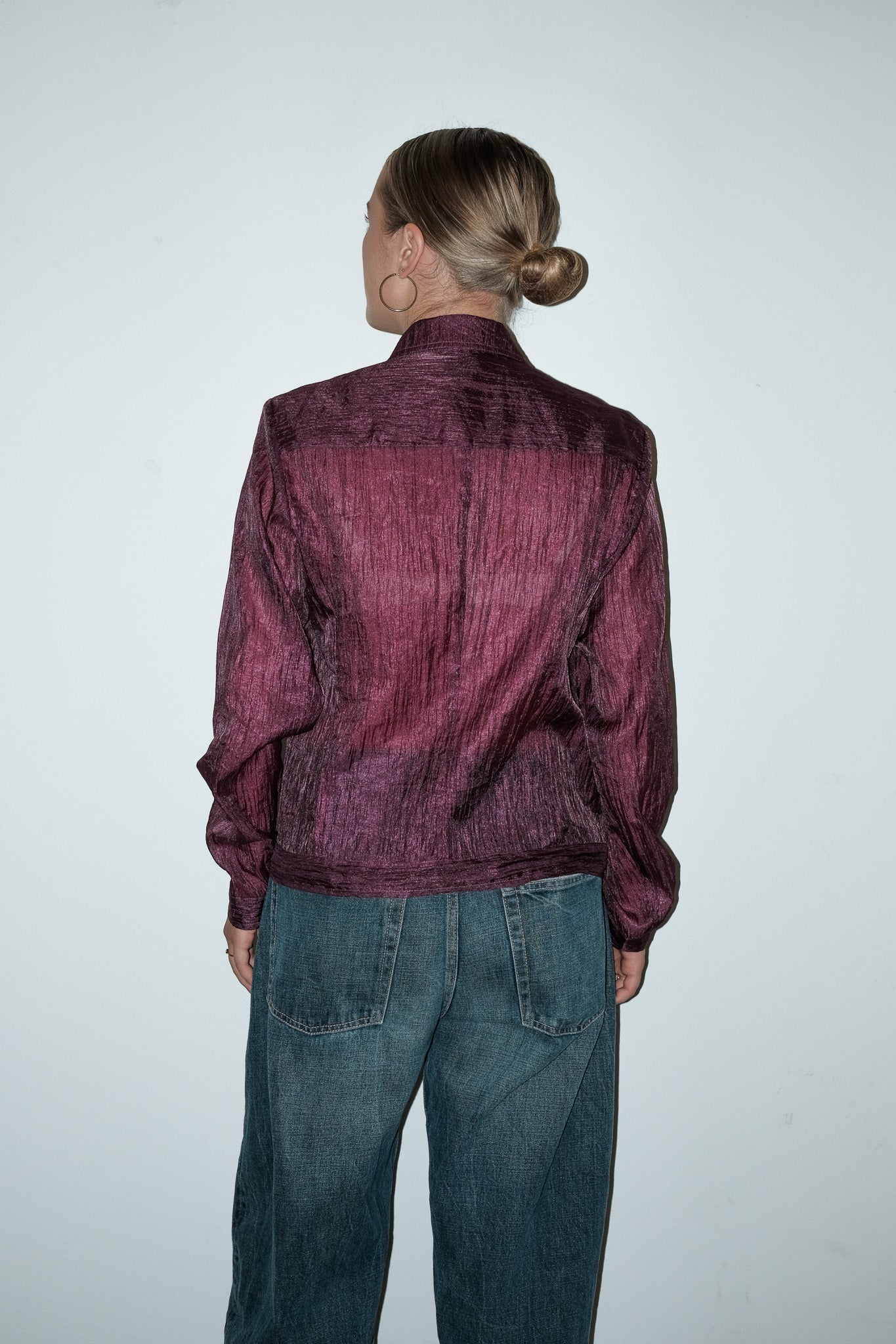 Toulouse crinkle blouse - M