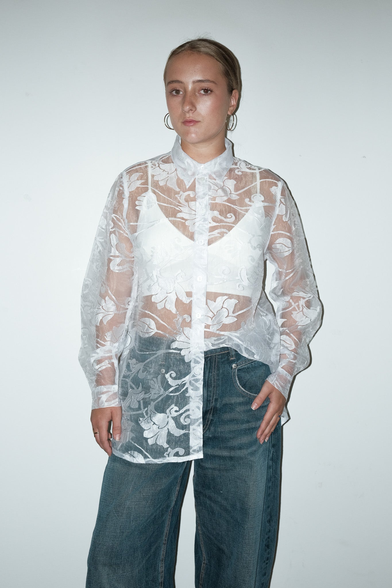 Nikita mesh blouse - M