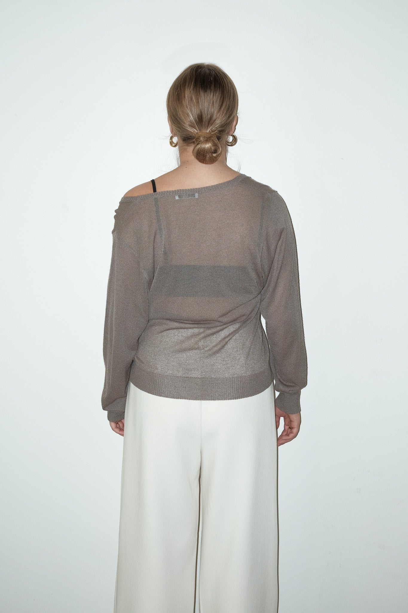 Ginny dungebreide top - M