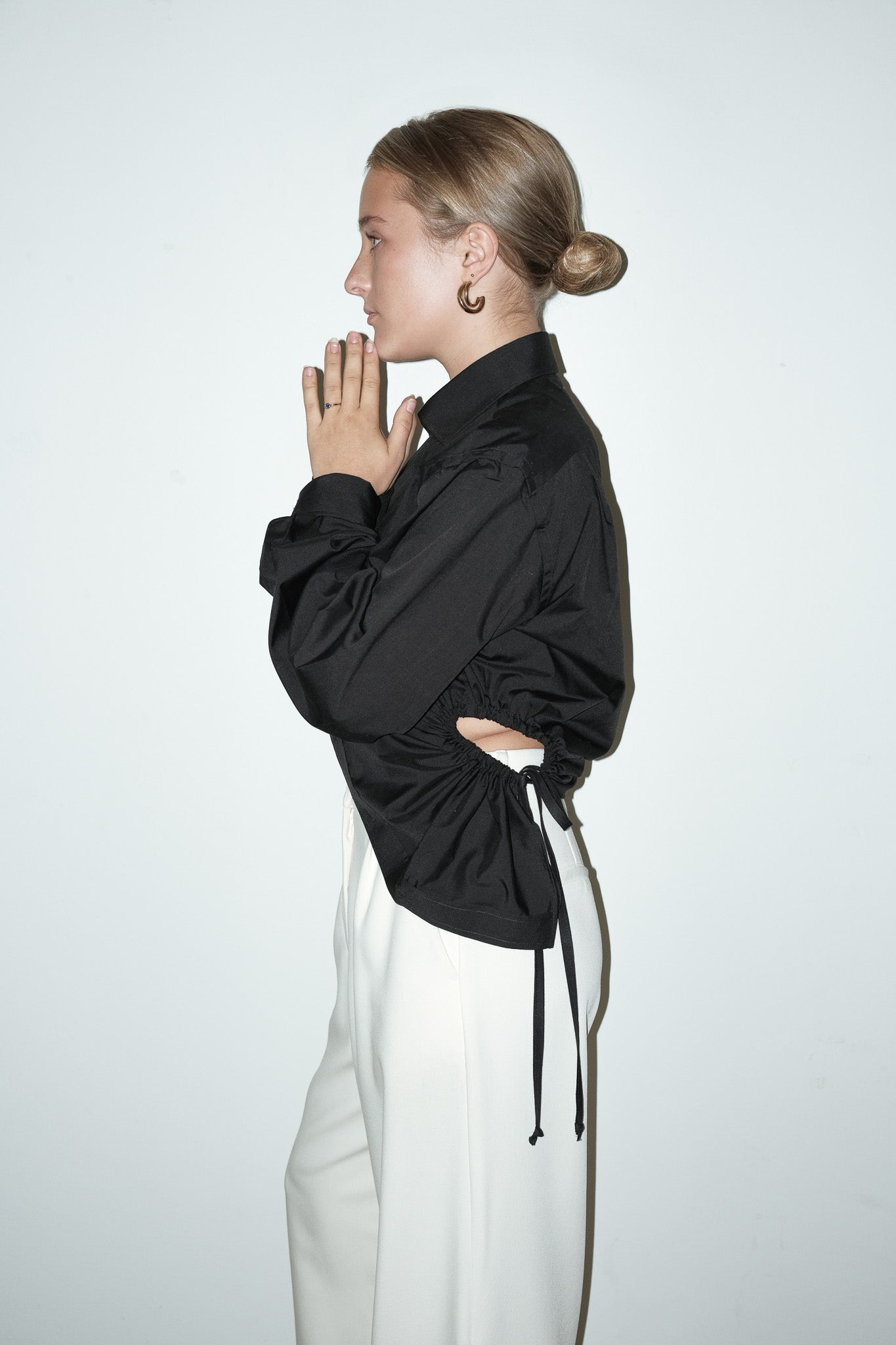 Sacha reworked blouse - M
