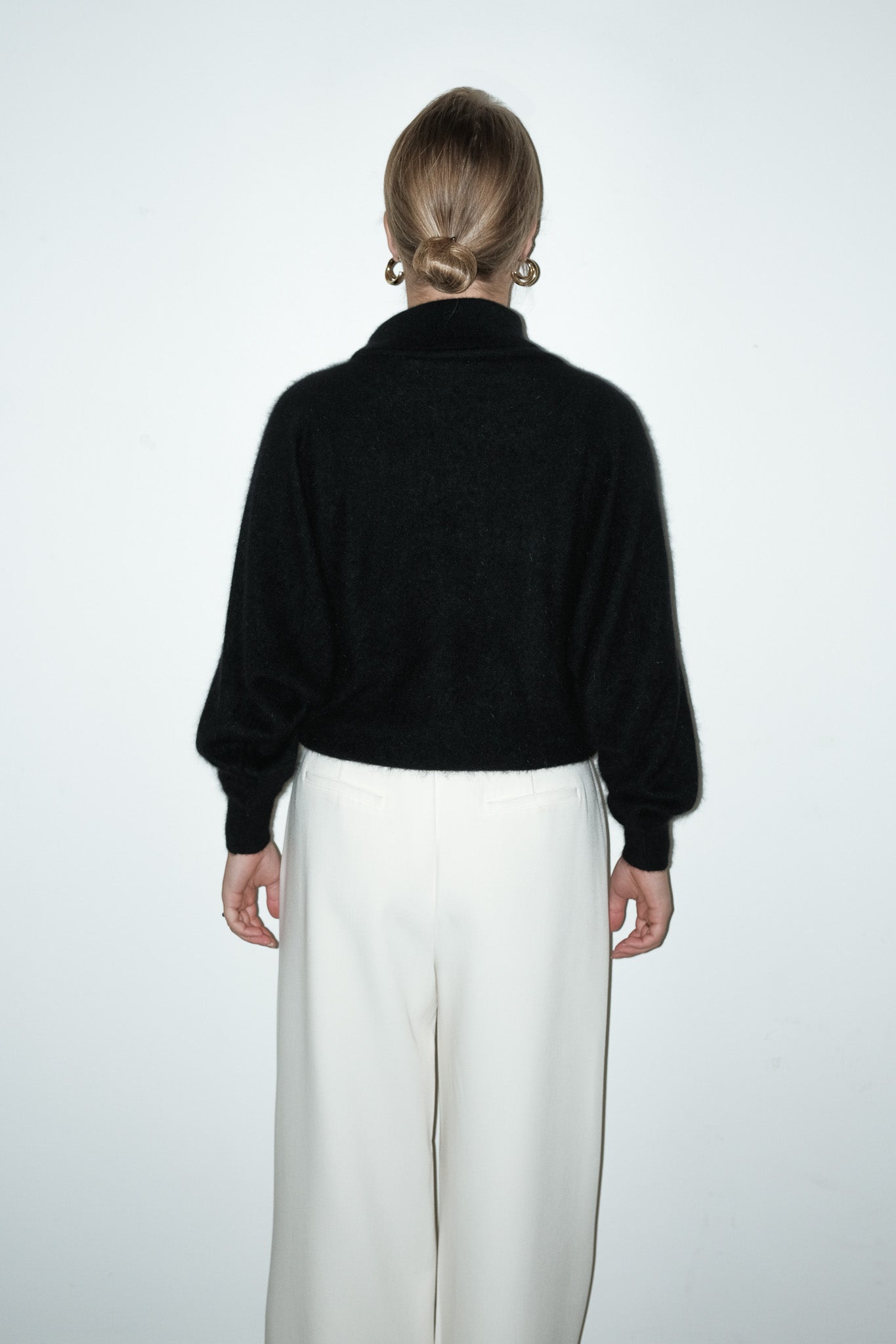 Flow angora-blend trui - S