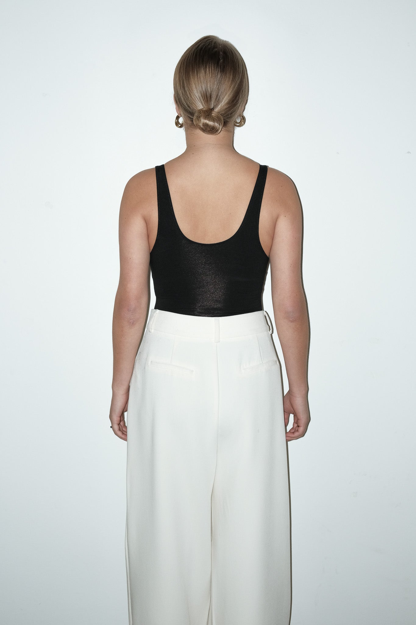 Iris katoenen body - S