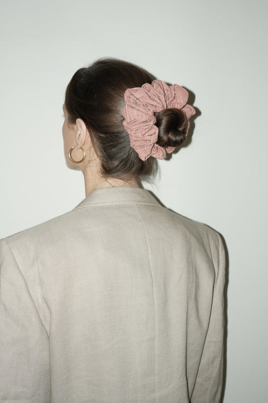 Reworked Silk Scrunchie