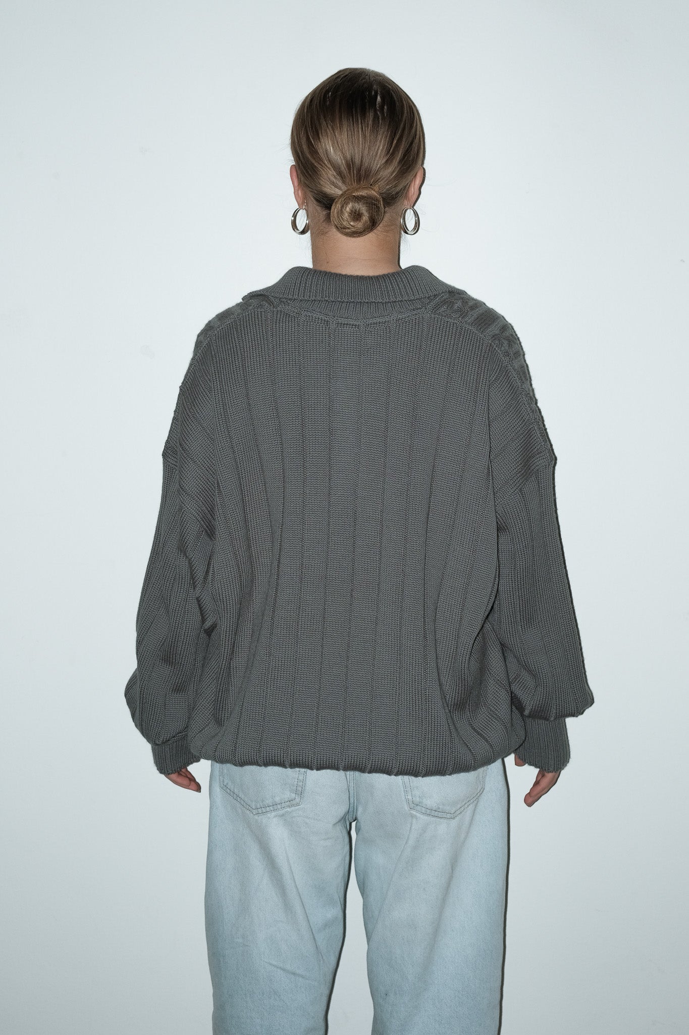 Kyra wool-blend trui - L