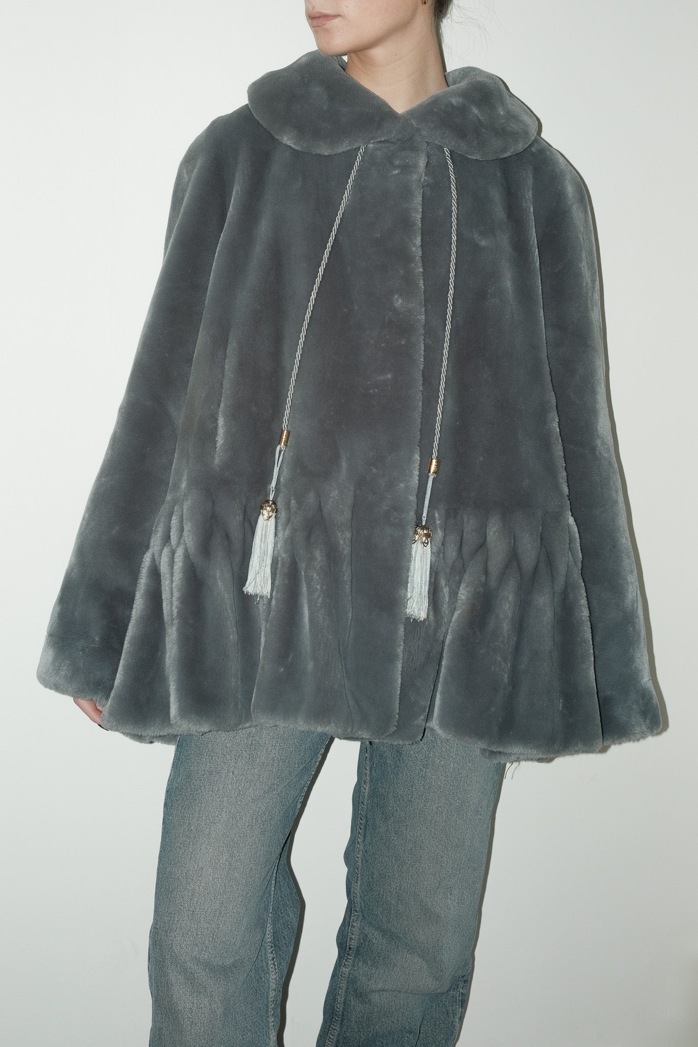 Logan faux-fur jas - L