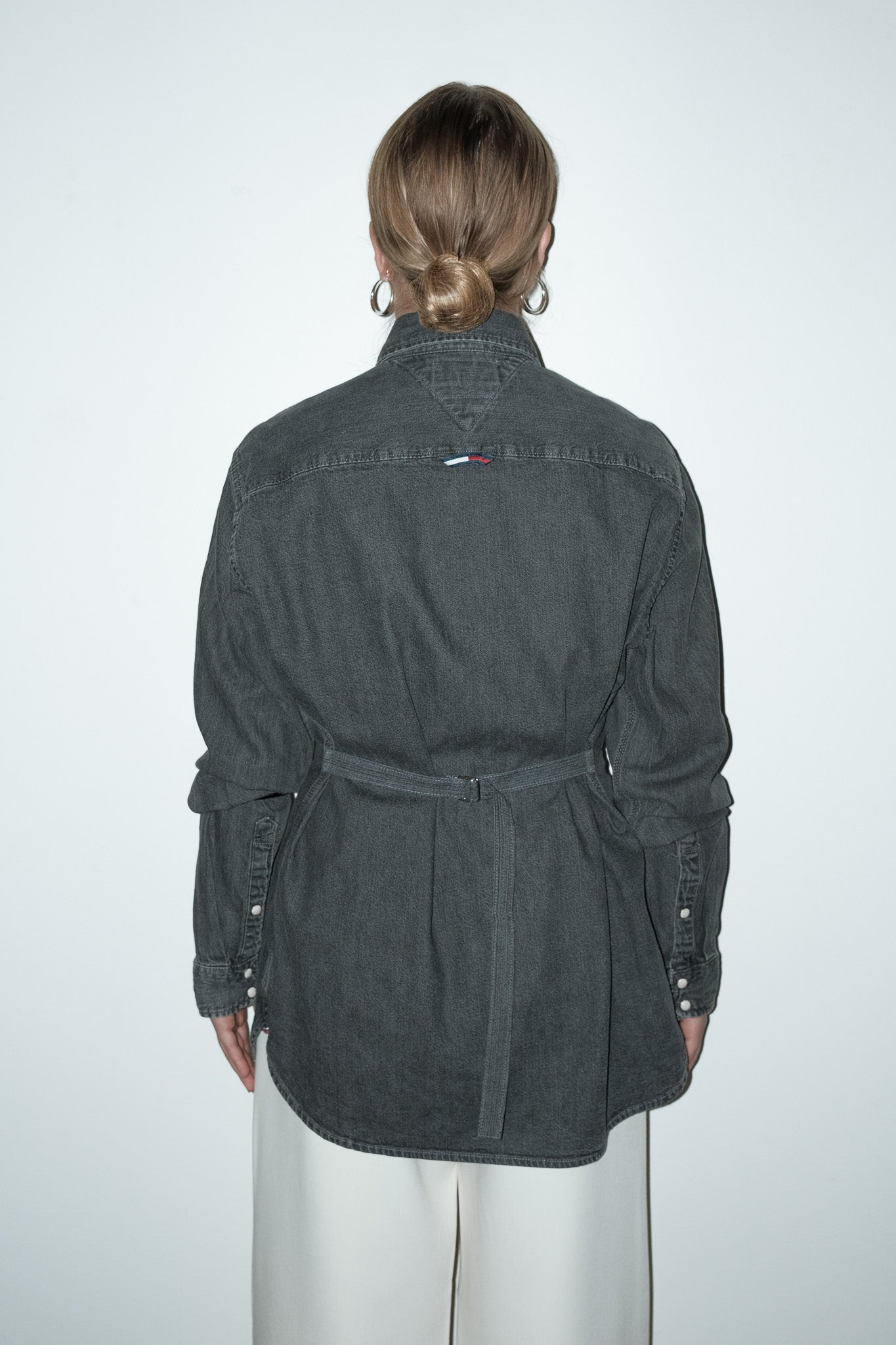 Bodhi reworked denim shirt - S