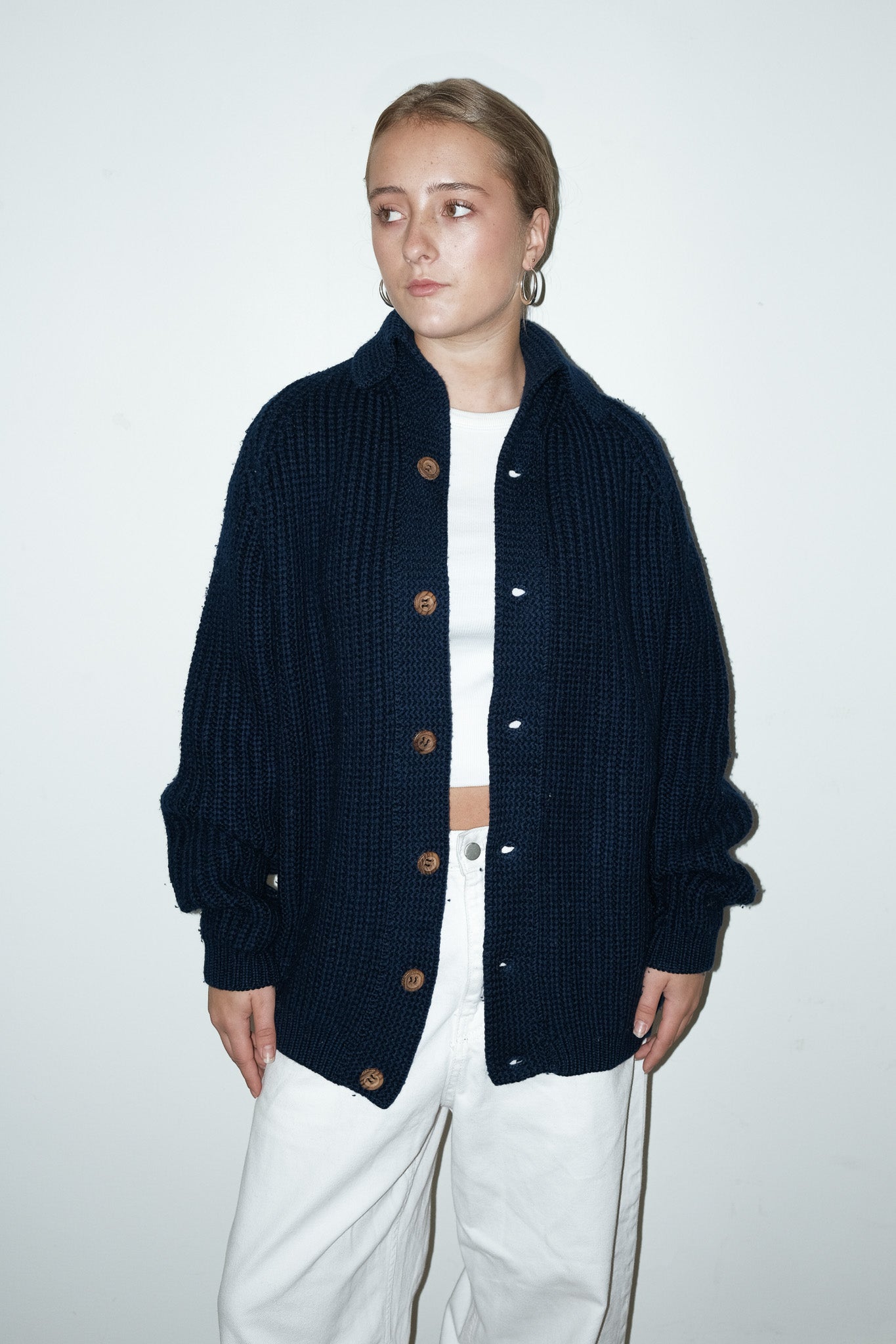 Notti 100% wol vest - L