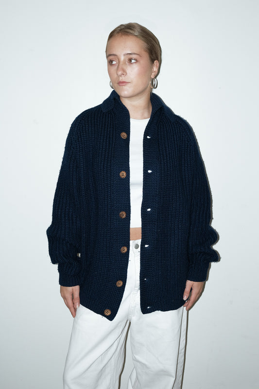 Notti 100% wol vest - L