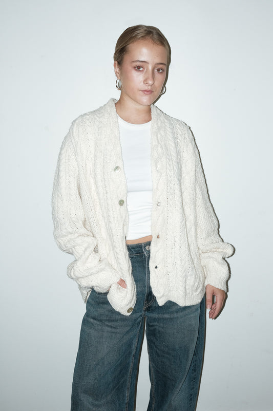 Lola gebreid vest - L