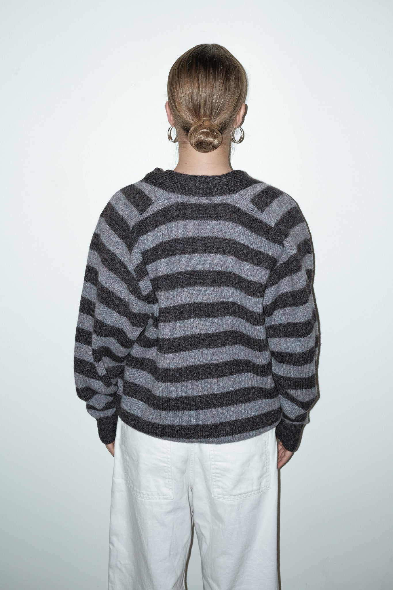 Yves gebreid vest - M