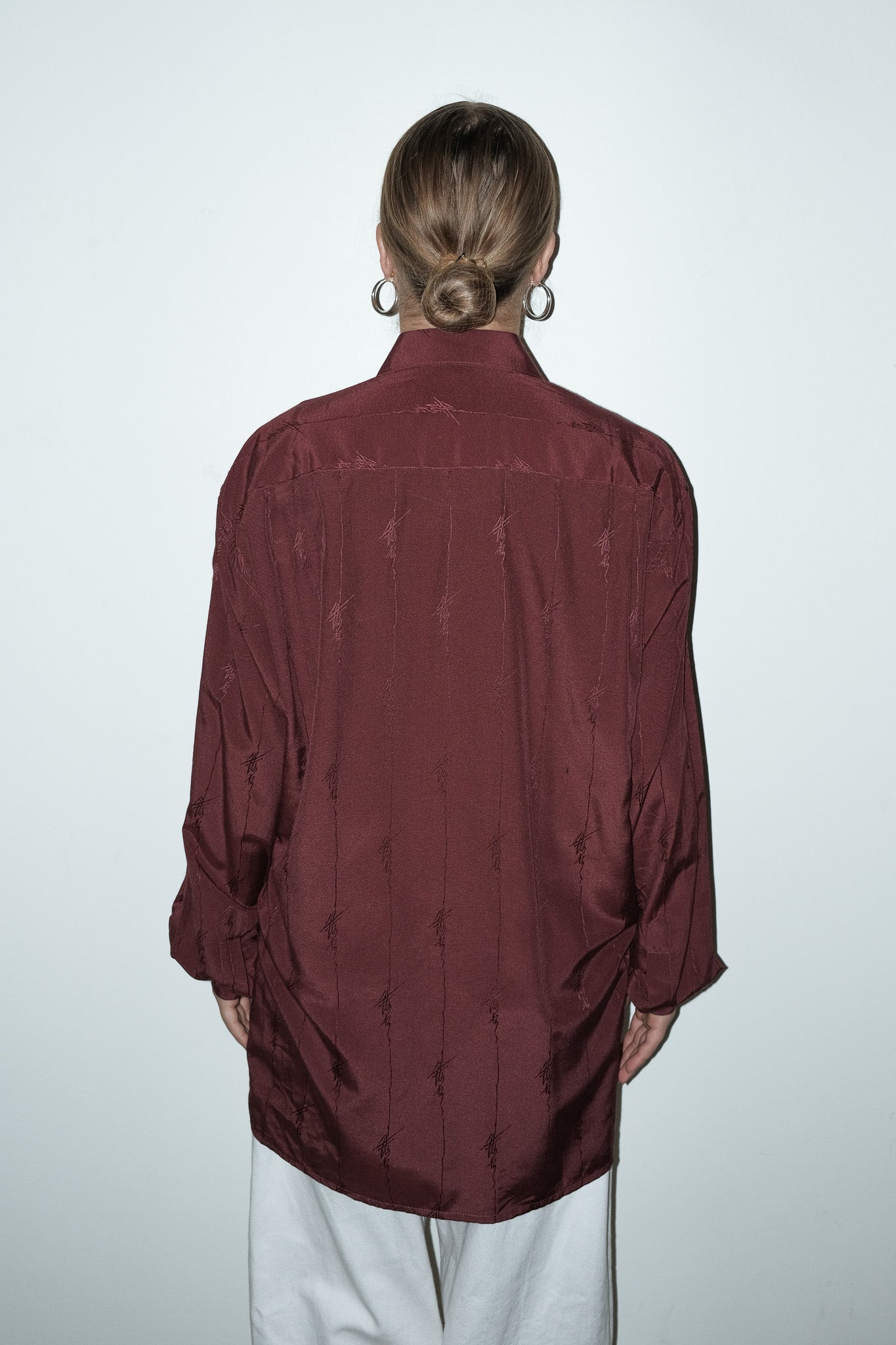 Neave jacquard overhemd - L