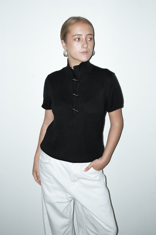 Norma gebreide top - S