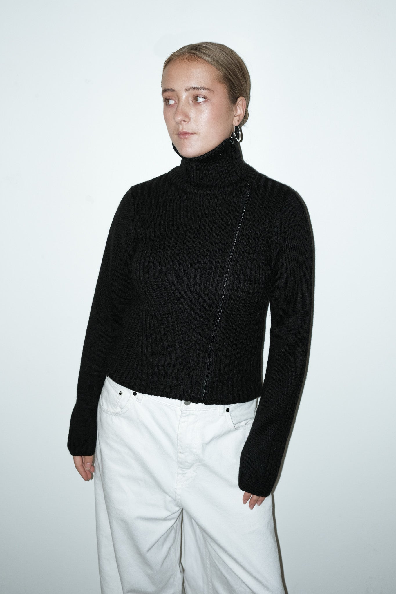 Void zip-up vest - S