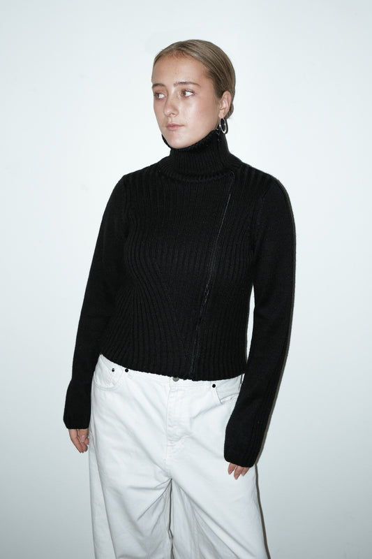 Void zip-up vest - S