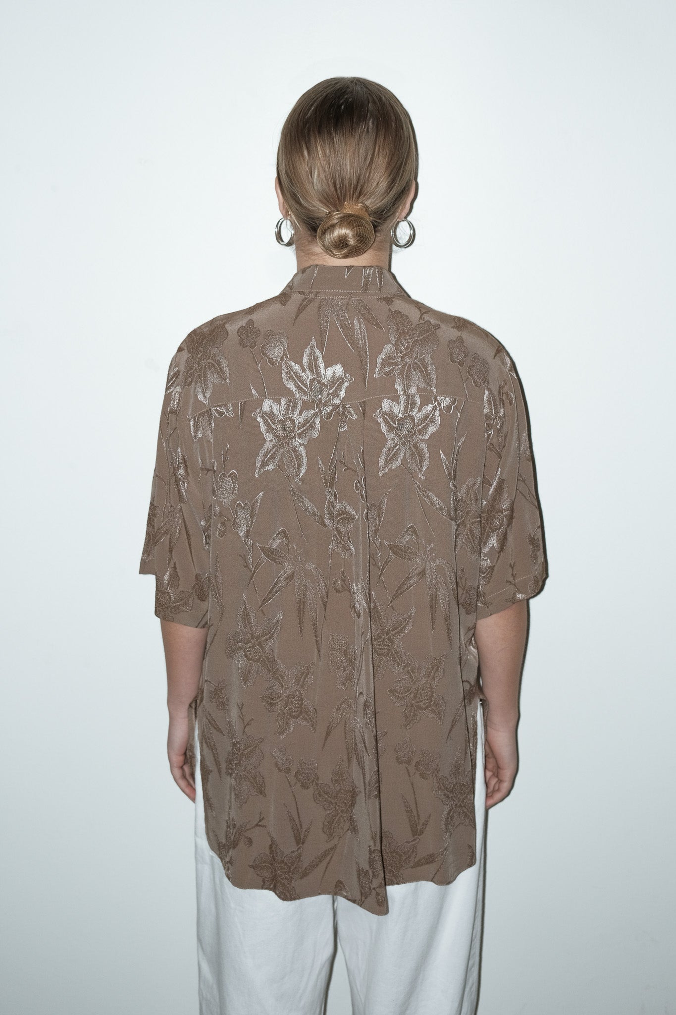 Quirine jacquard blouse - L