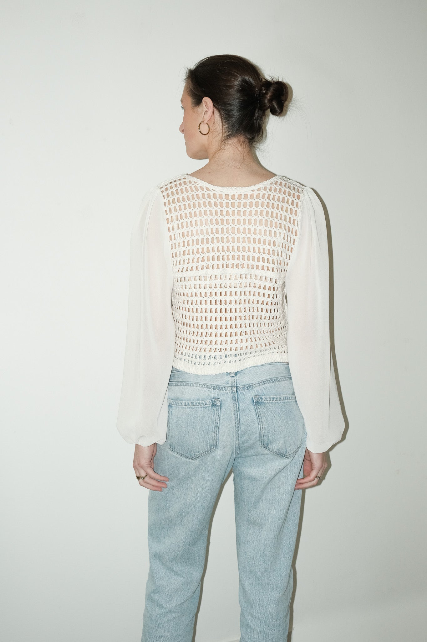 Leah cropped top - S