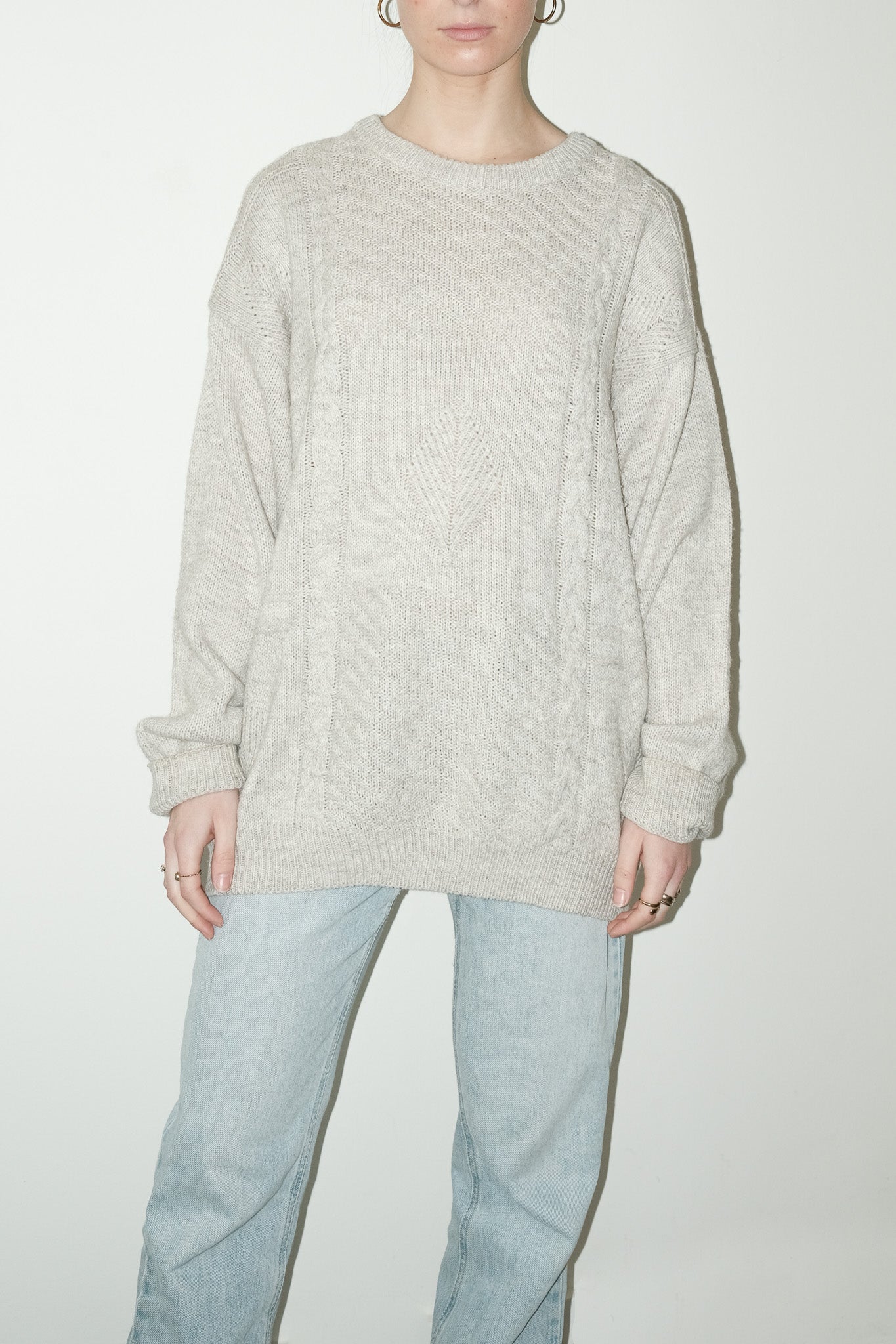 Caro textured blouse - M