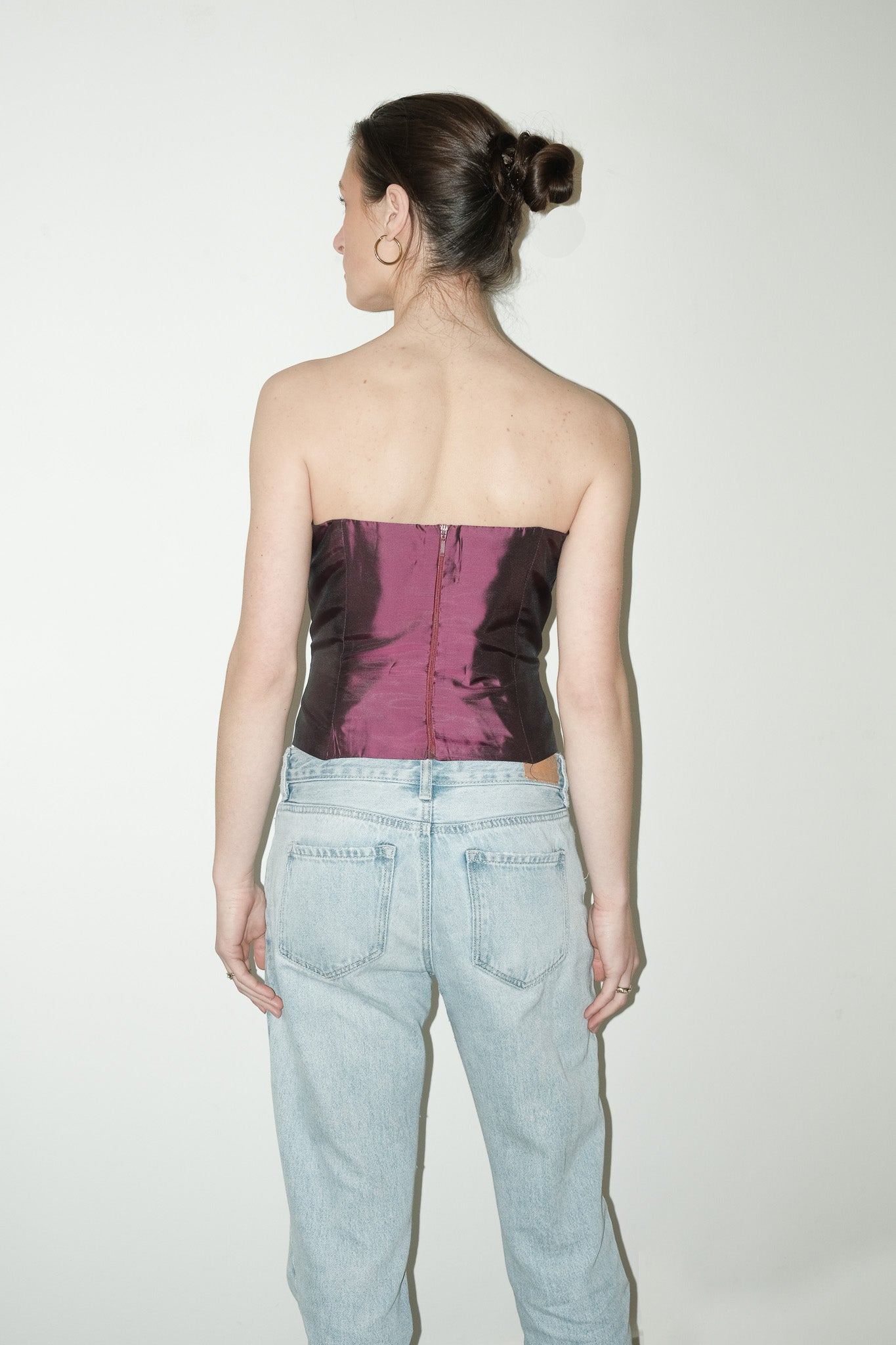 Florence metallic corset - M