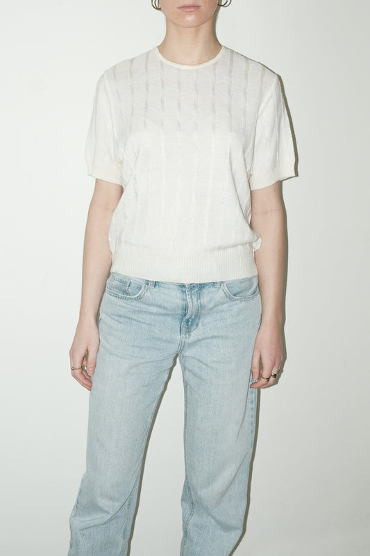 Jackie gebreide top - M