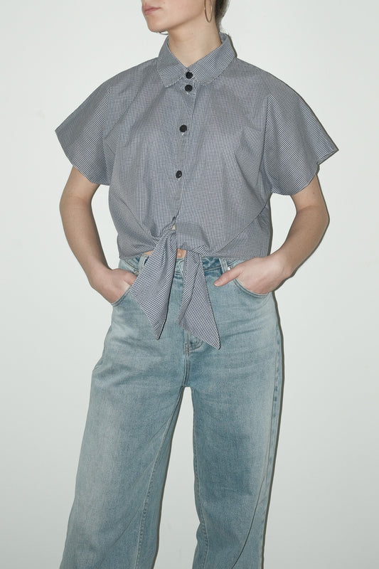 Salem cropped blouse - M