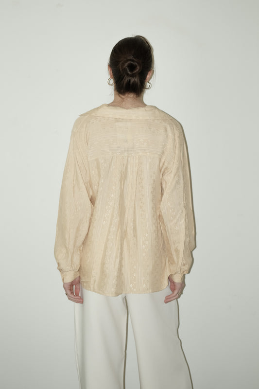 Kine v-hals blouse - M
