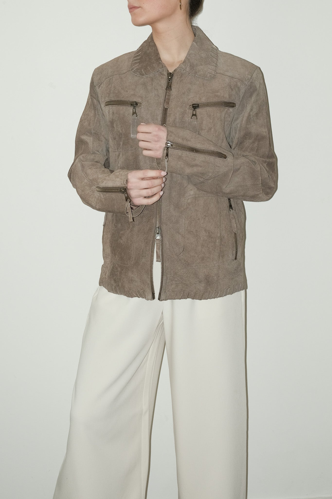 Rush suede jack - M