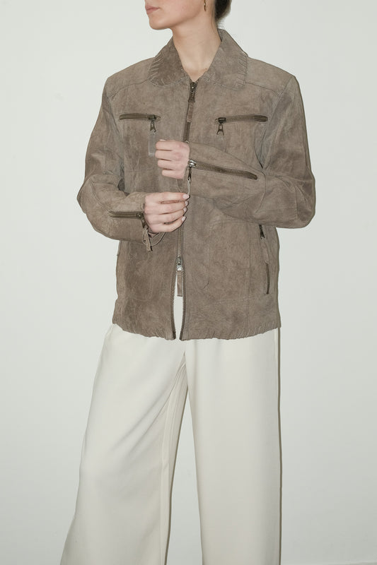 Rush suede jack - M