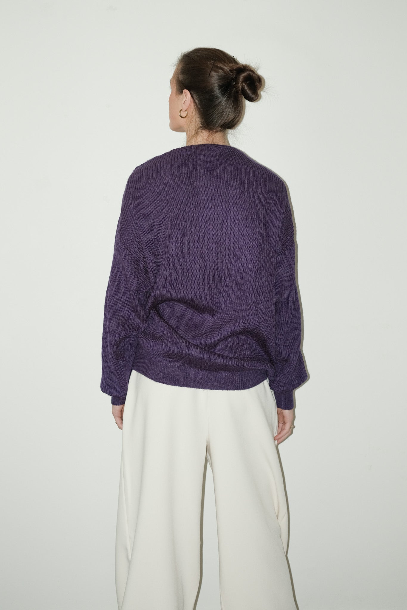 Mirella v-hals trui - M