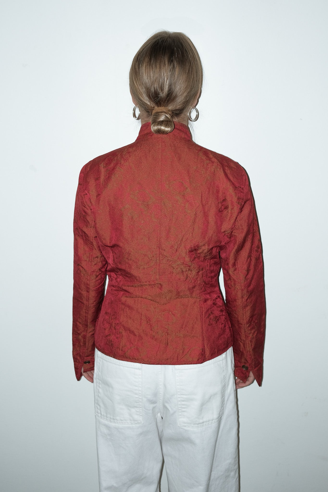 Lola jacquard jasje - S