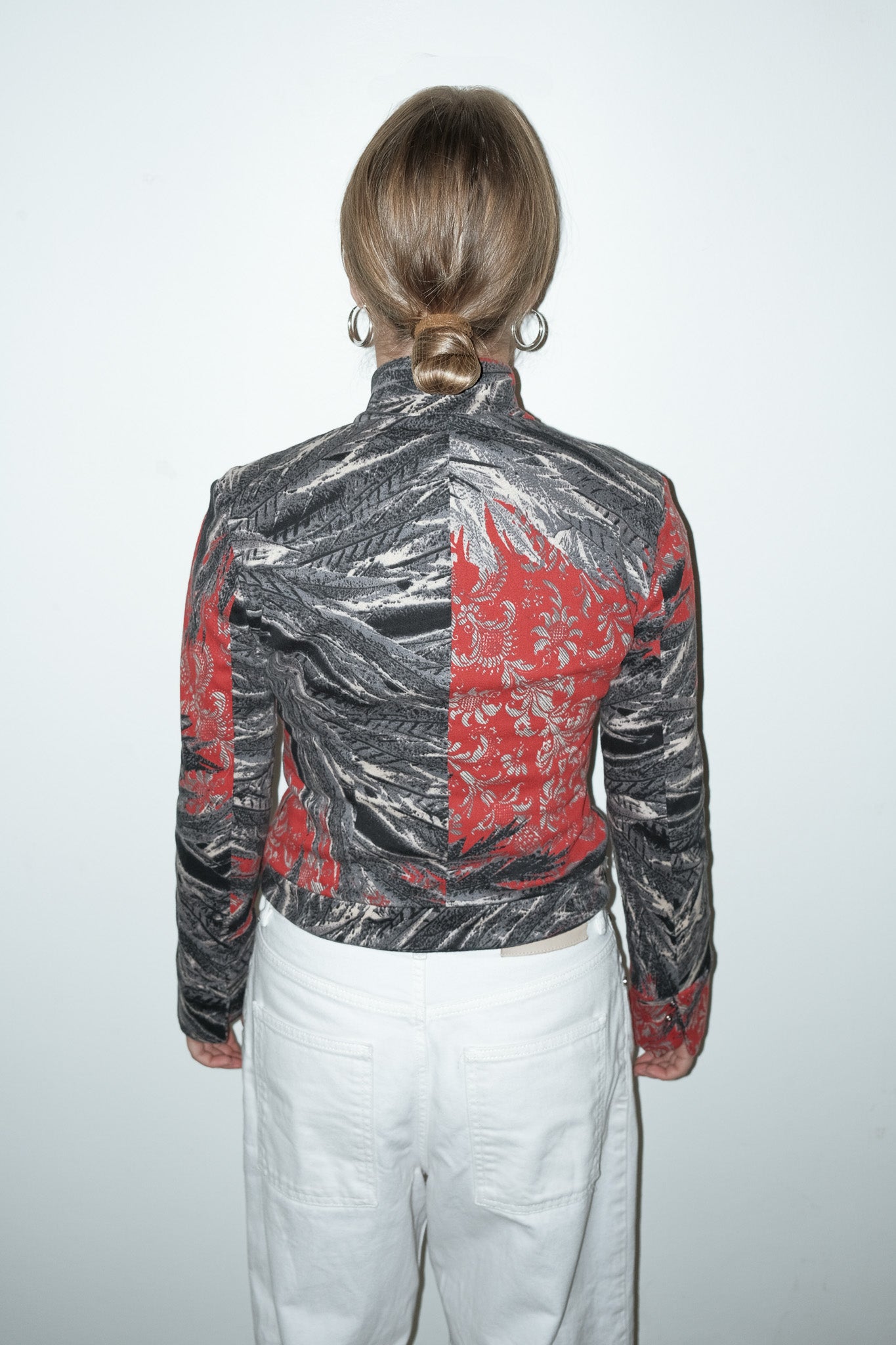 Liza geprint jasje - XS