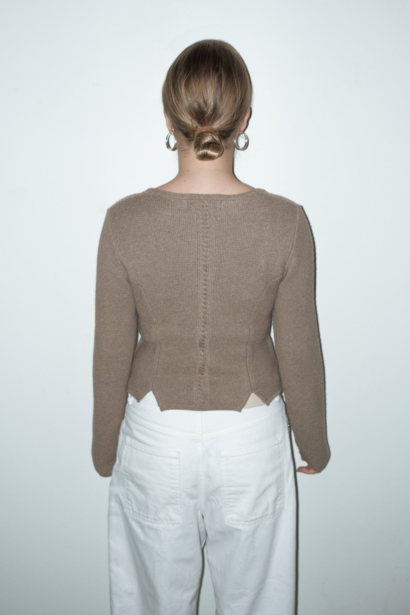 Ninette cropped vest - S