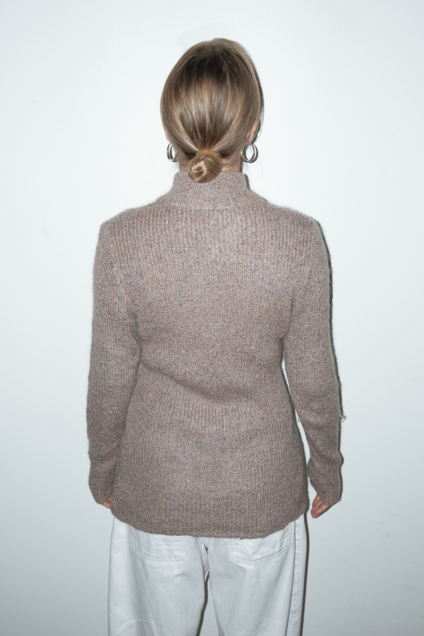 Loise zip-up vest - L