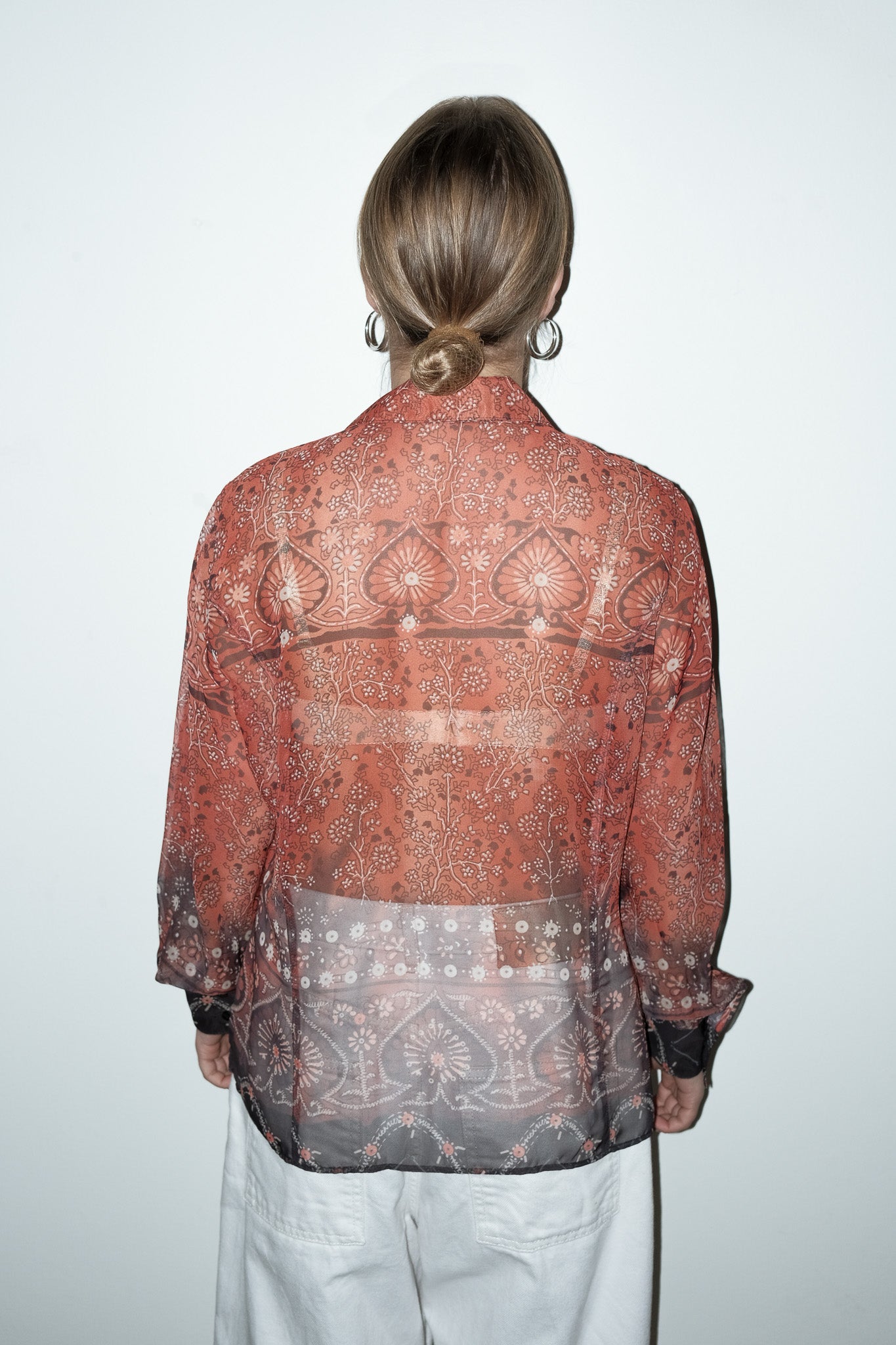 Maren mesh blouse - M