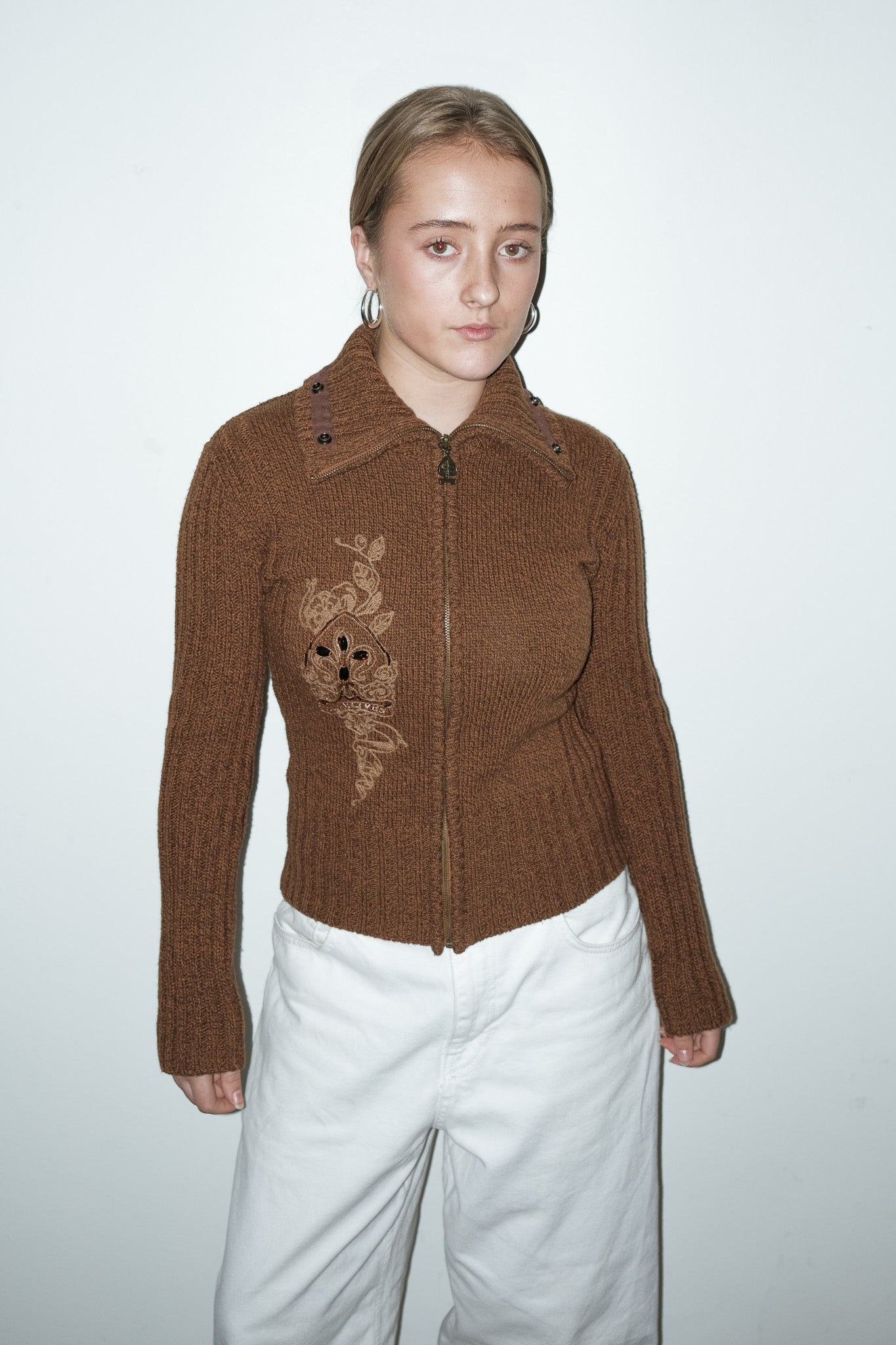 Isola zip-up vest - S