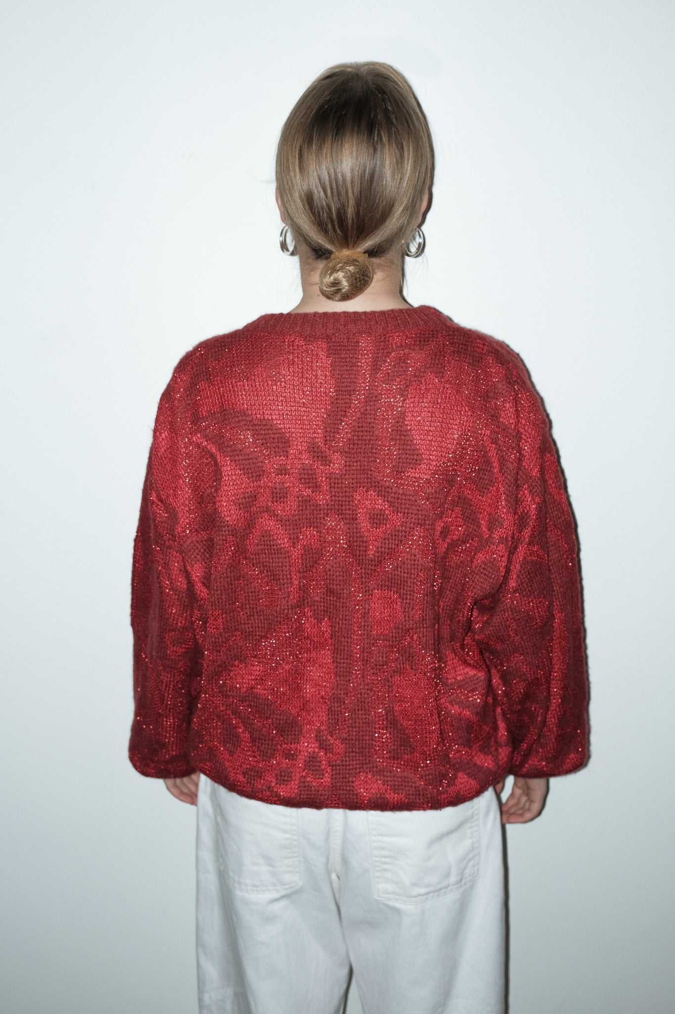 Leah gebreide trui - L