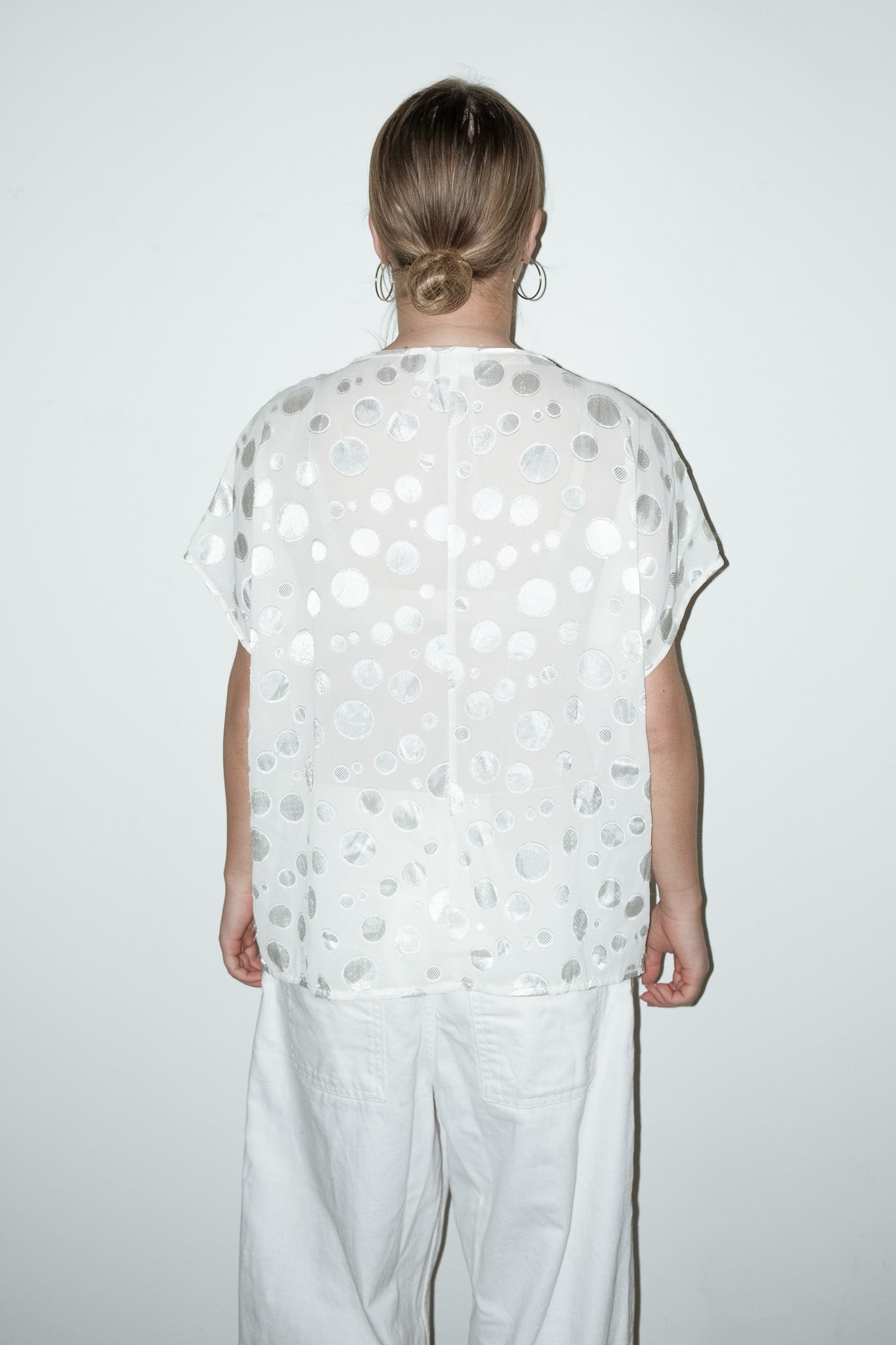 Sophie polkadot top - M