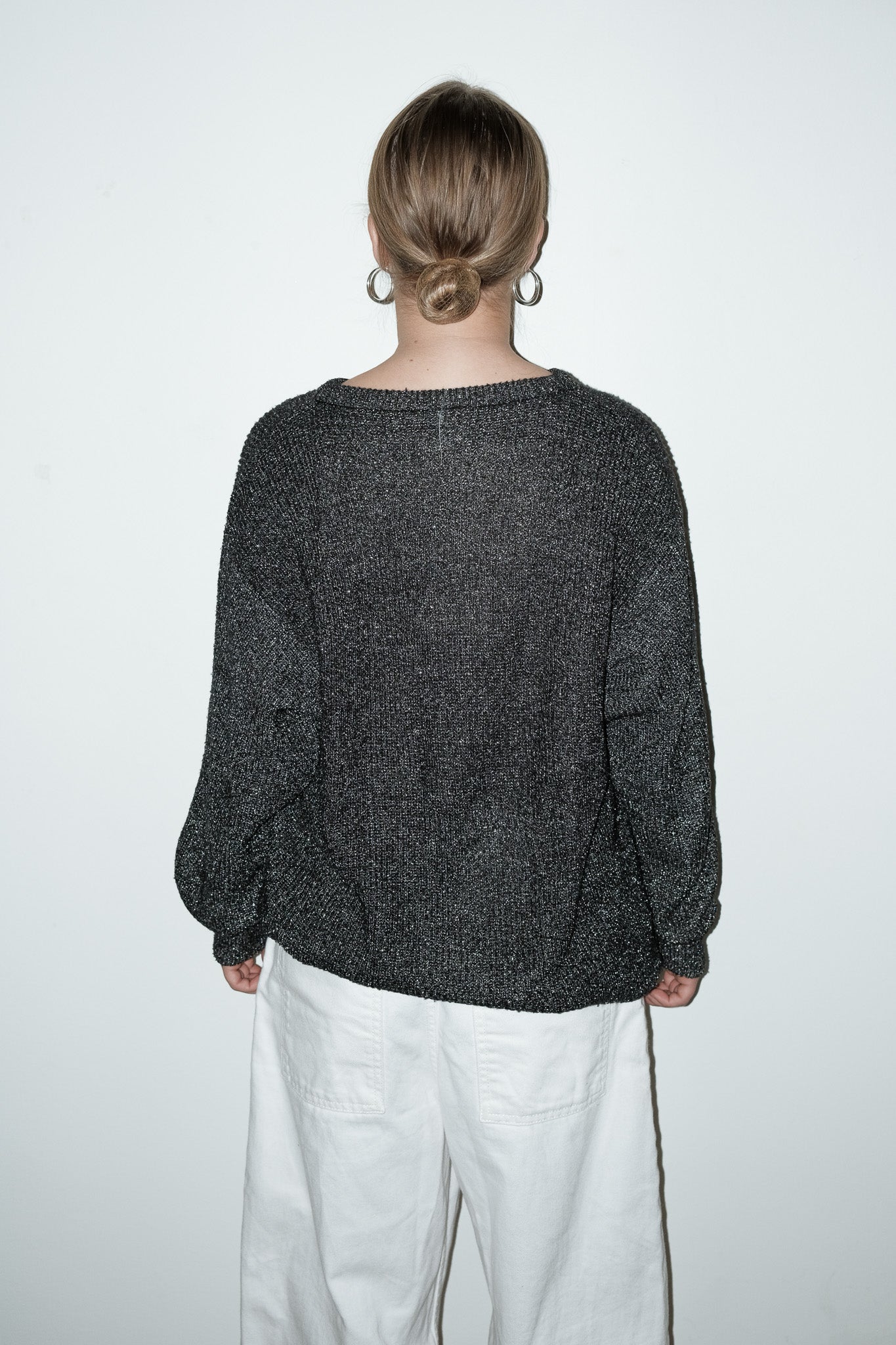 Sil glitter trui - L