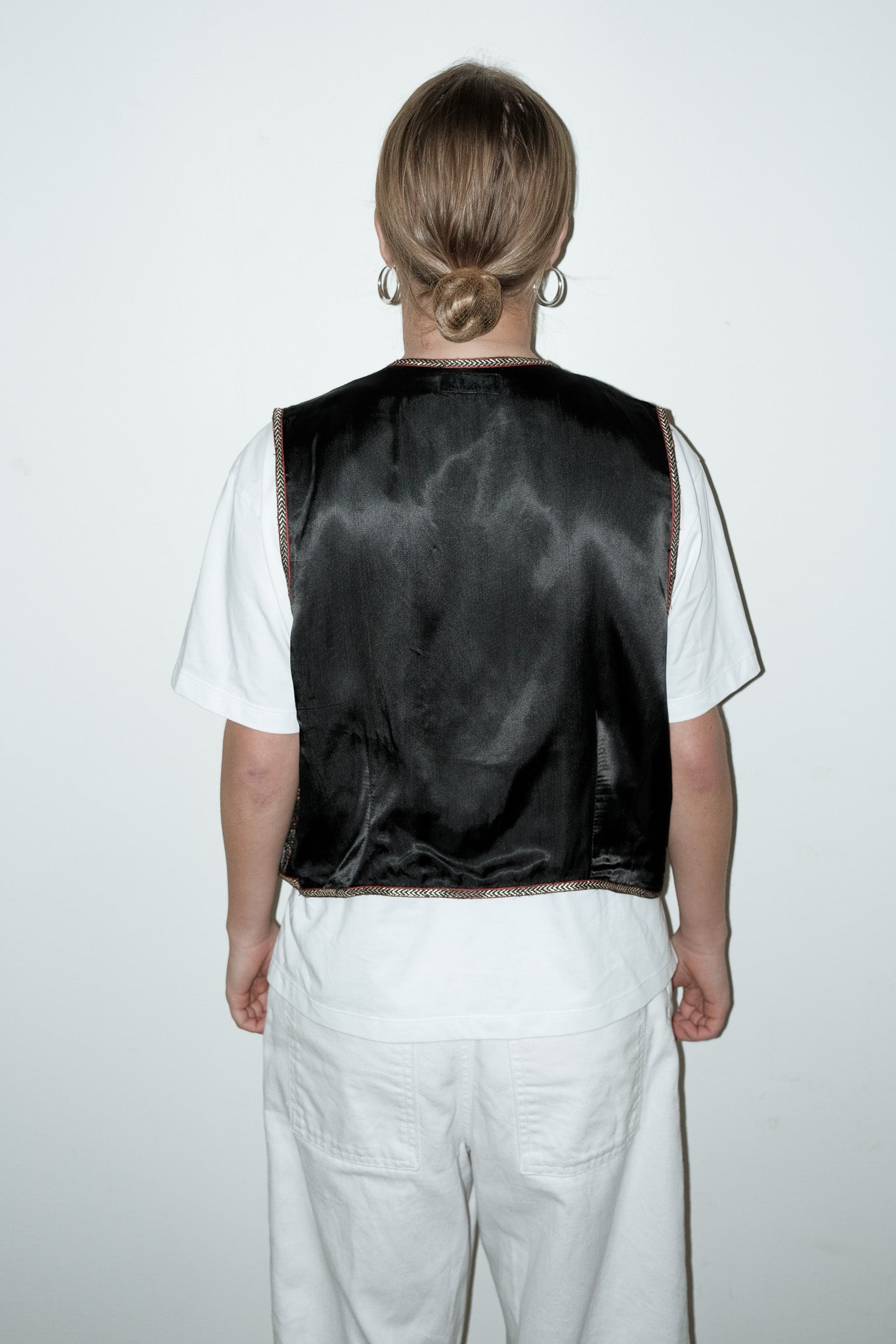 Seren jacquard gilet - M