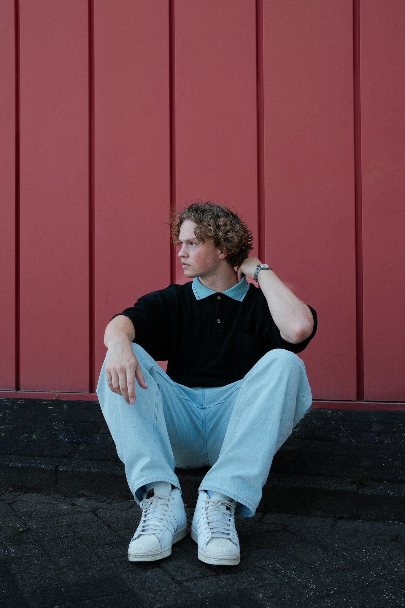 Edison polo tee - M&L