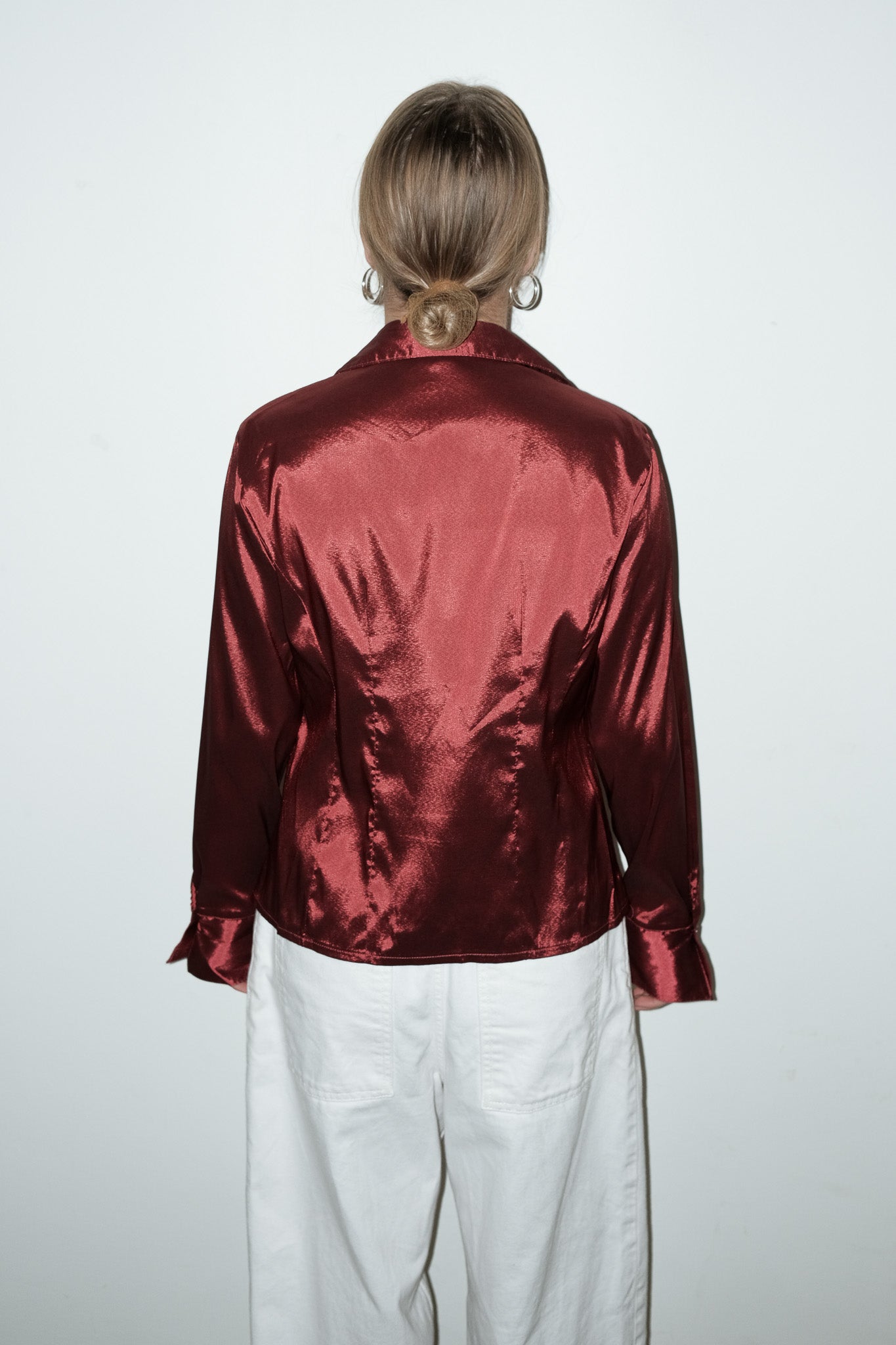 Callisto metallic blouse - M