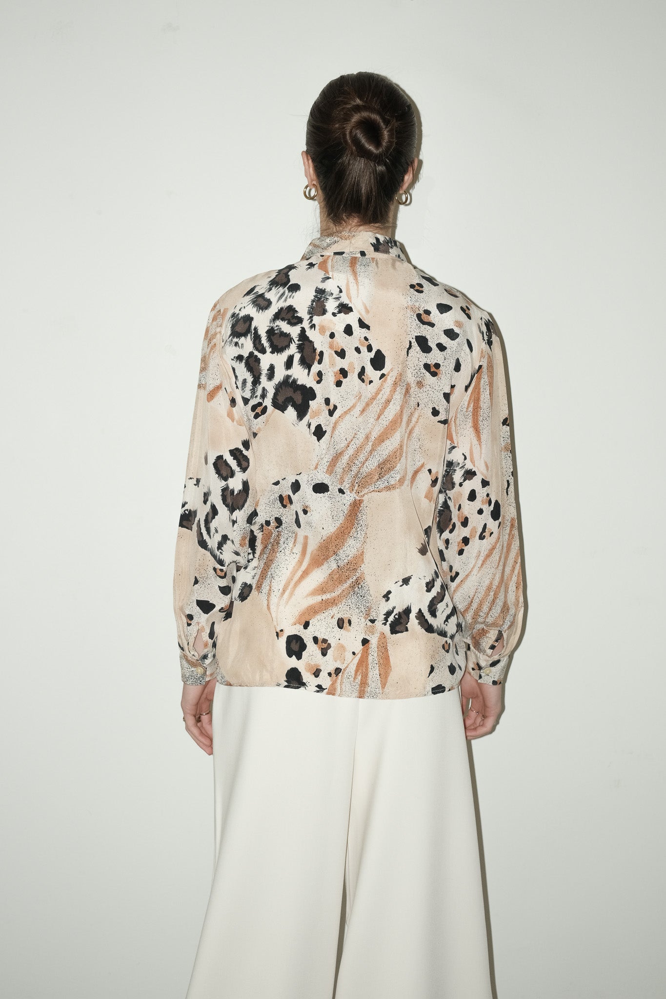 Peyton cupro blouse - S