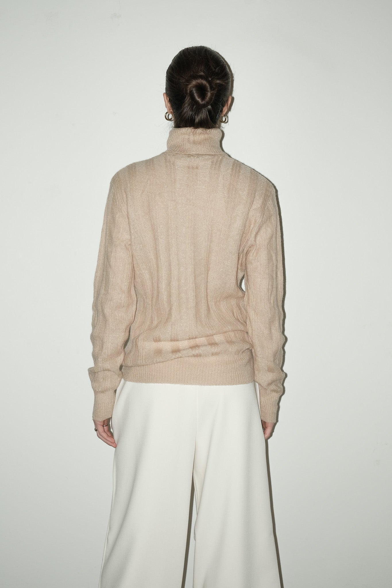 Airen kid mohair coltrui - M