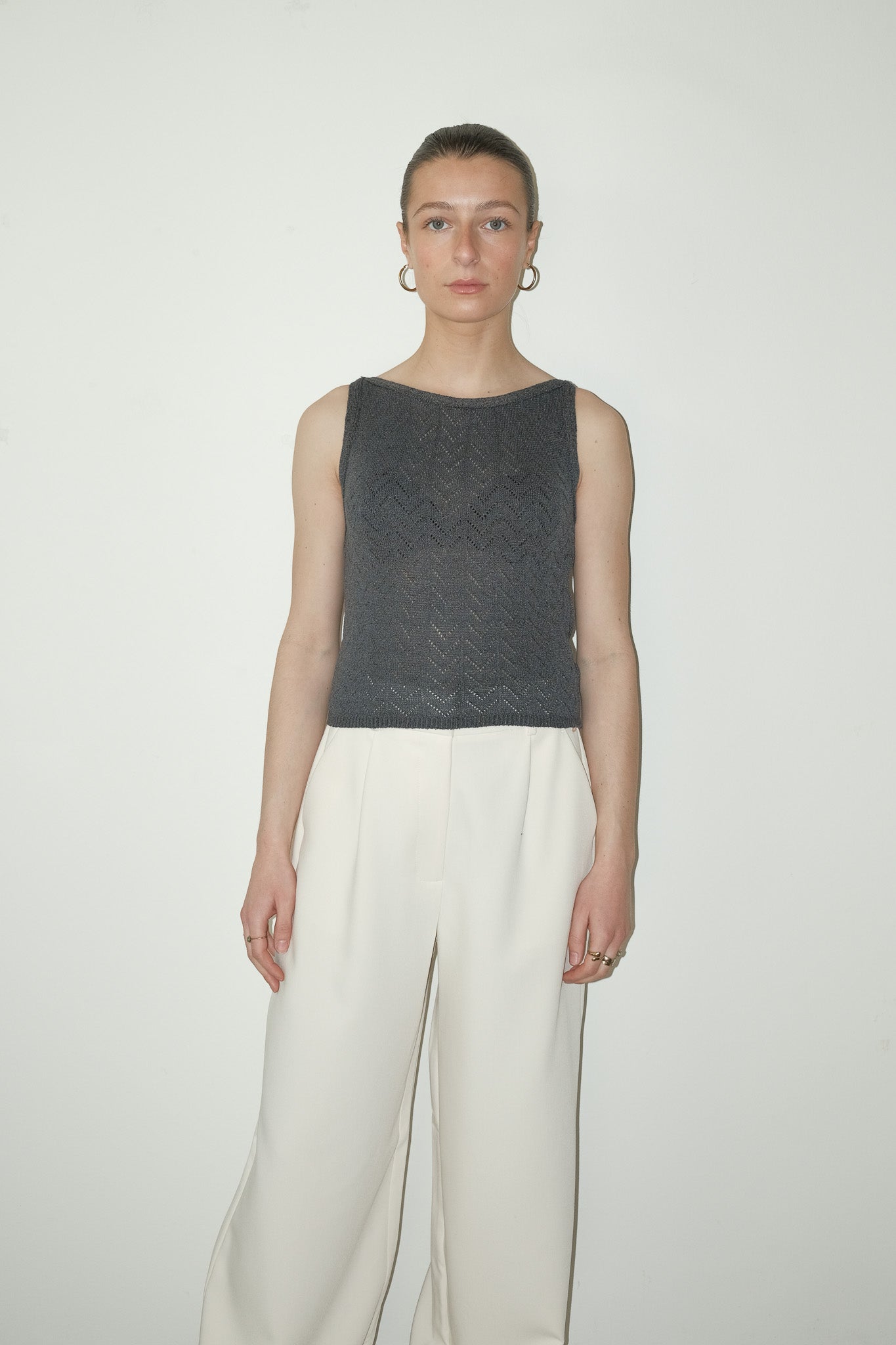 Isolde crochet top - S