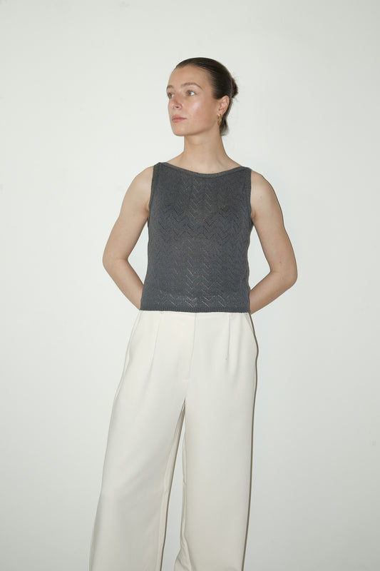 Isolde crochet top - S