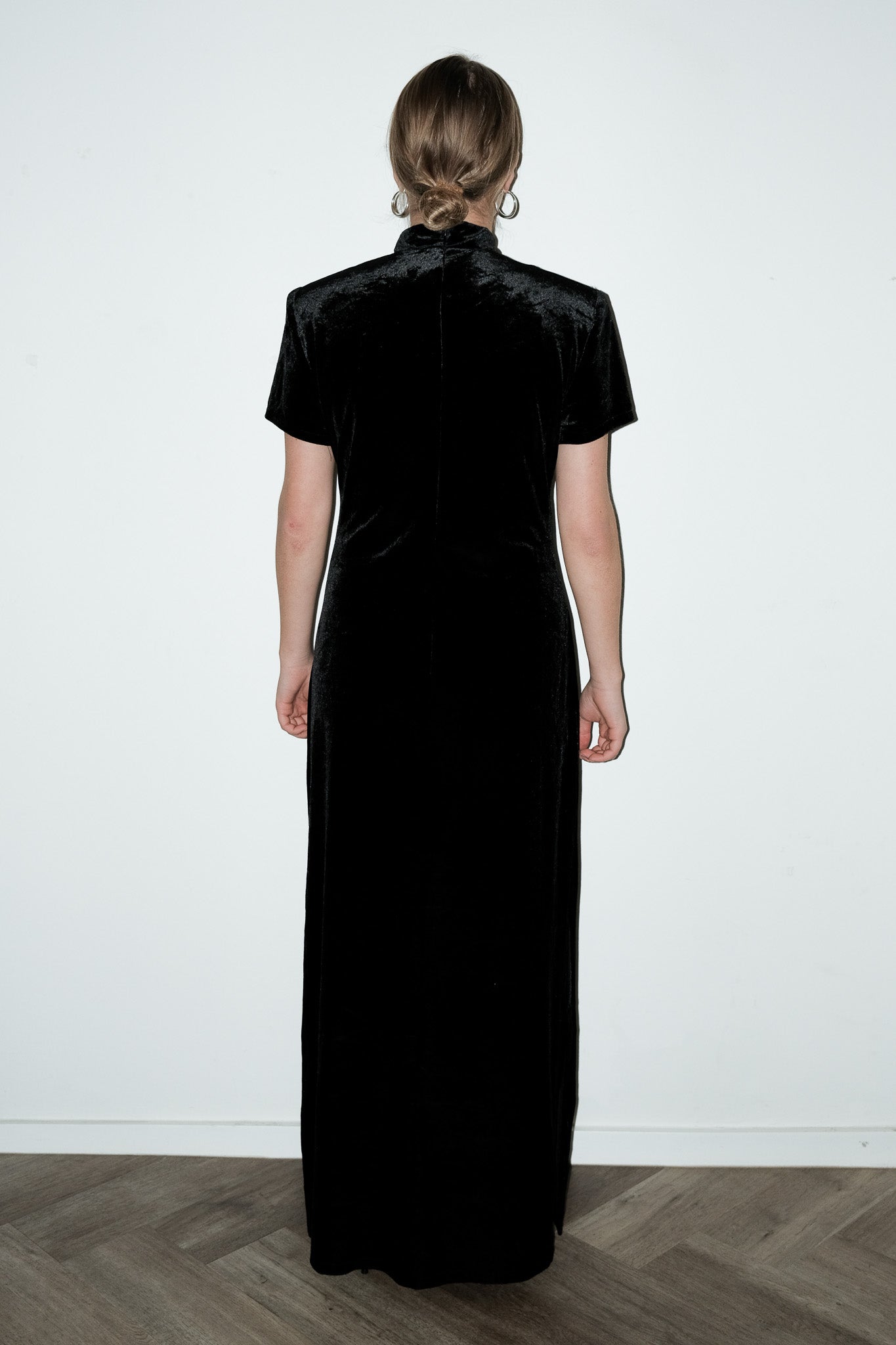 Fernanda velvet jurk - S