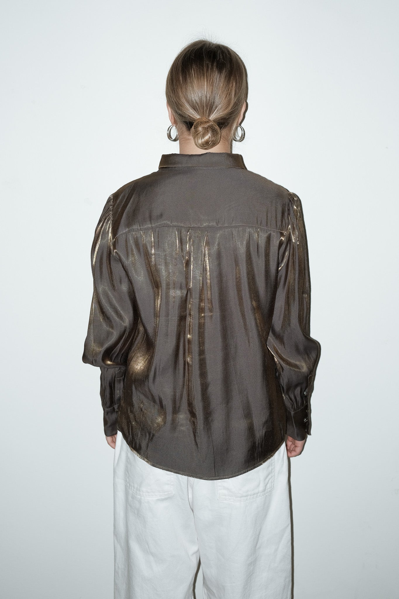 Alba metallic blouse - M