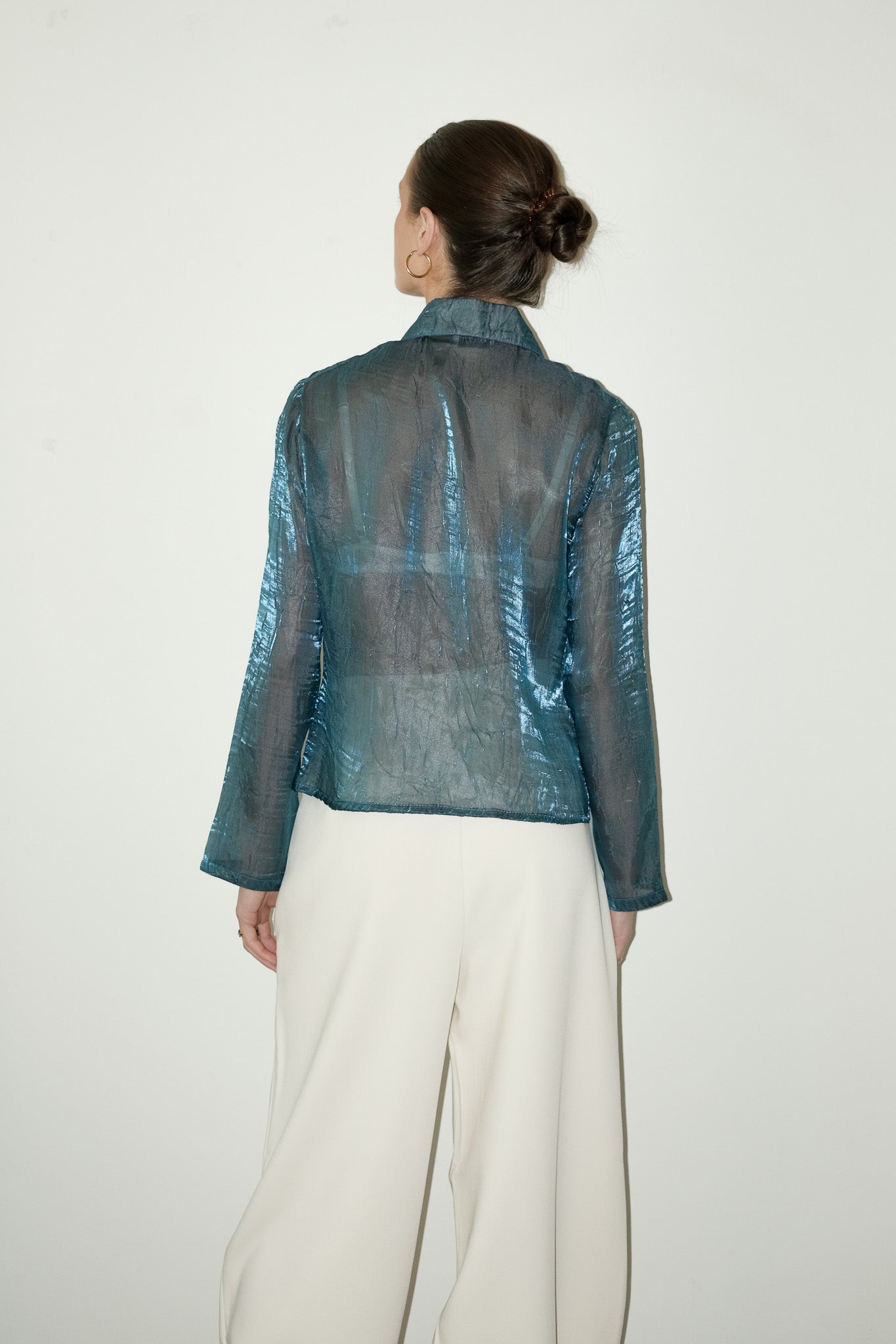 Zuri metallic blouse - S