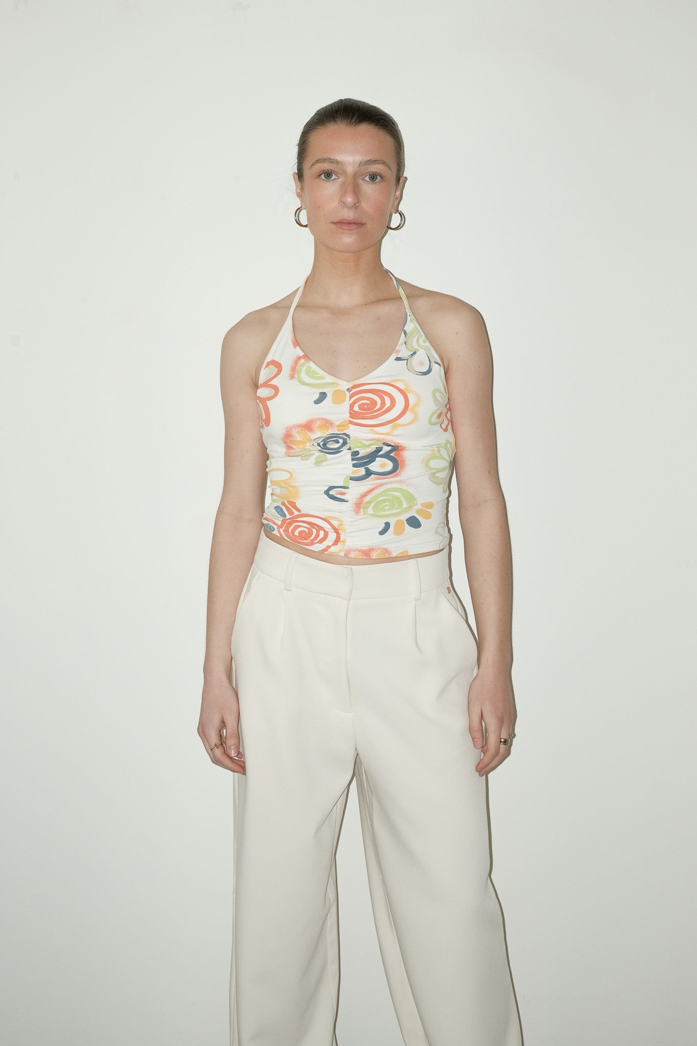 Dario halter top - S