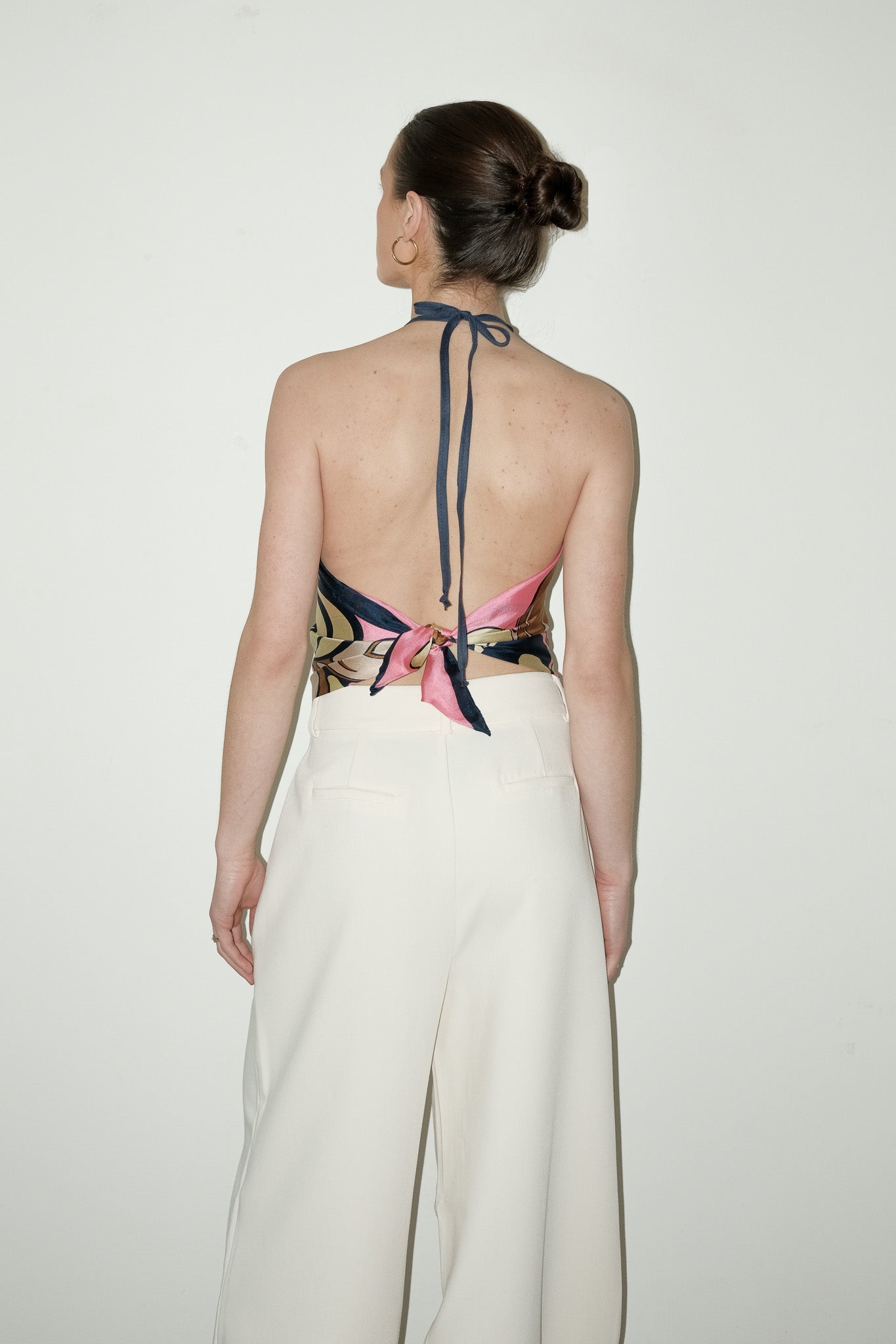 Aislinn 100% zijde top - S