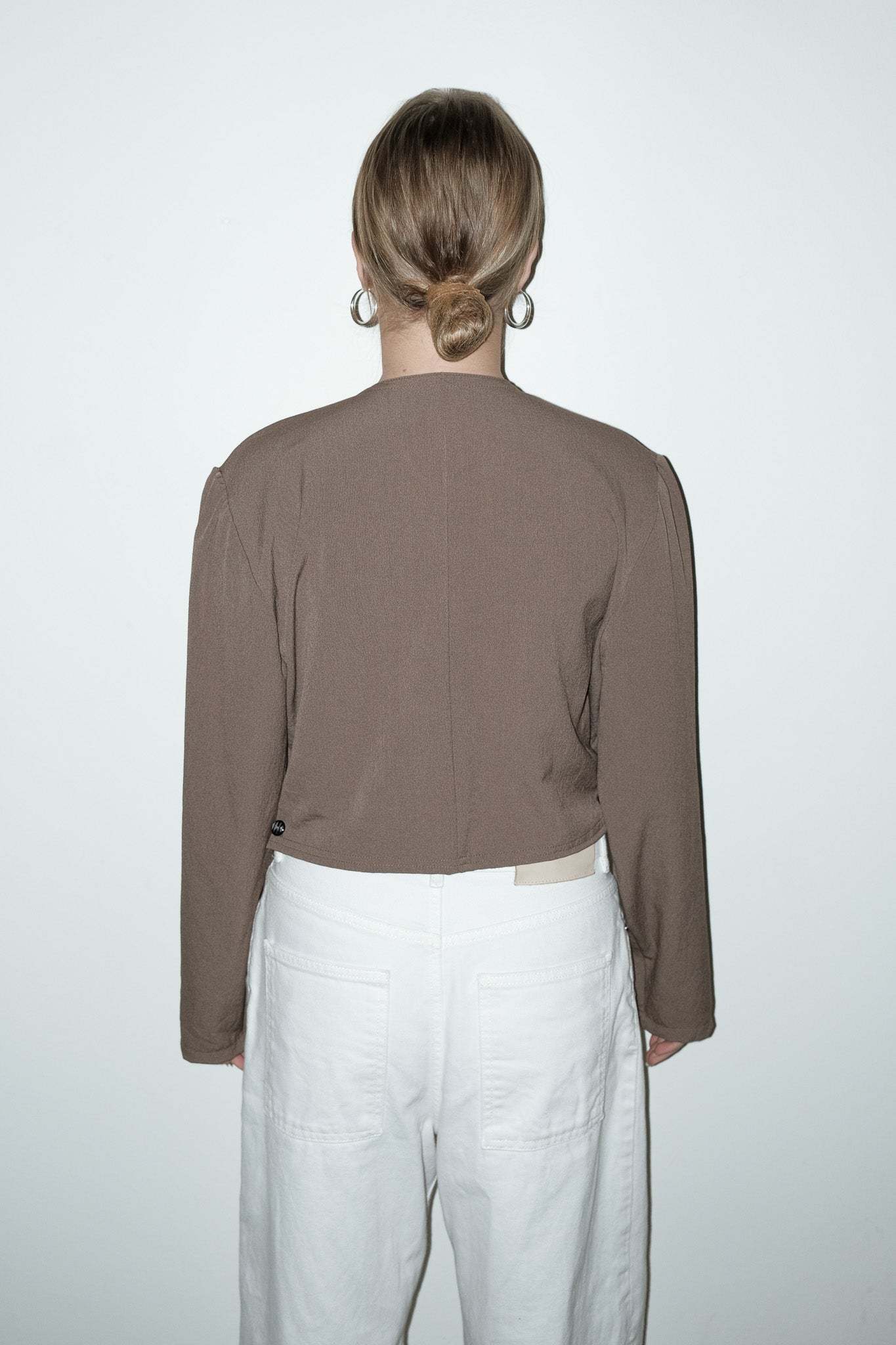 Rhea cropped blouse - M
